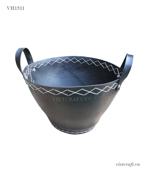 Recycled Rubber Bucket for Storage Rubber basket 