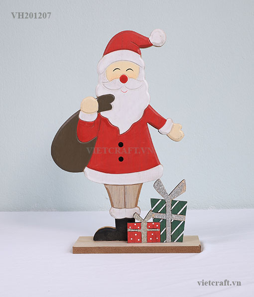 VH201207-Santa Claus wood craft - Vietnam Handicraft Co., Ltd