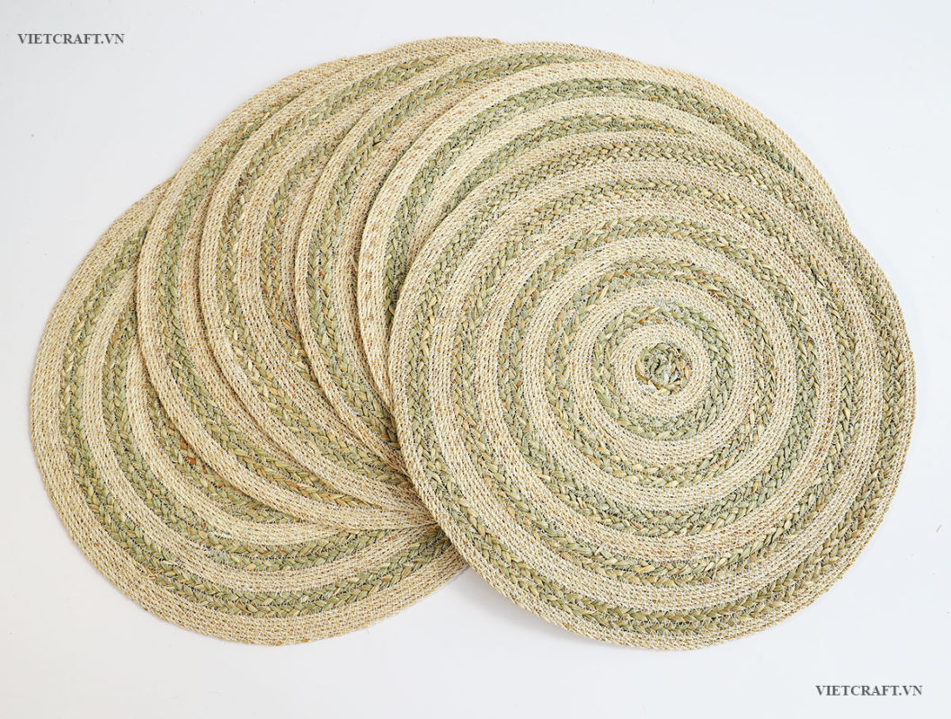 VH220102- natural straw placemat wholesale supplier in Vietnam ...