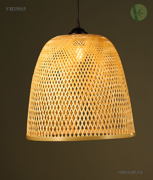 Handwoven Bamboo Pendant Light – Sustainable Lighting from Vietnam