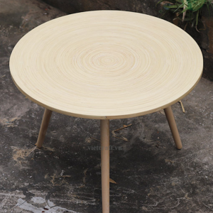 Spun Bamboo Table – Eco-Friendly Handmade Table from Vietnam Manufacturer