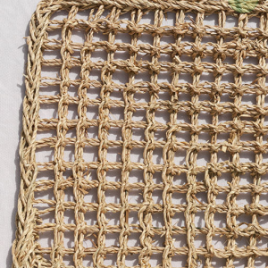 Alternative view of Rectangle Seagrass Door Mat – Handwoven Eco-Friendly Mat from Vietnam