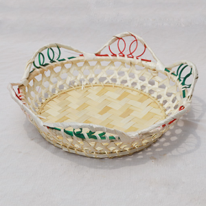 Bamboo Basket – Handwoven Eco-Friendly Storage Basket from Vietnam