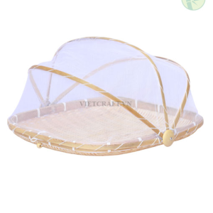 Handmade Bamboo Food Tent – Eco-Friendly Food Cover from Vietnam