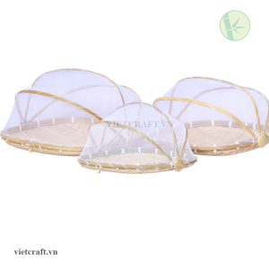 Alternative view of Handmade Bamboo Food Tent – Eco-Friendly Food Cover from Vietnam