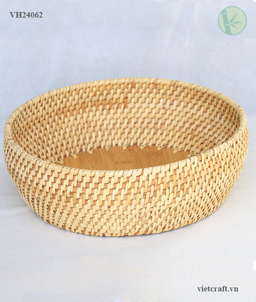 Round Rattan Basket Set from Vietnam