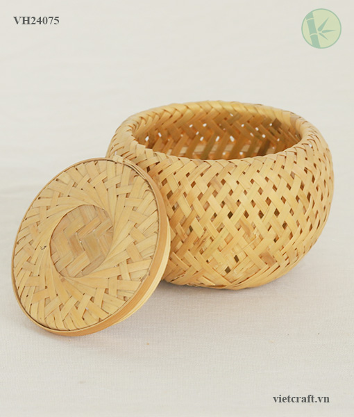 Bamboo Box Made in Vietnam – Sustainable Handmade Storage Solution - Image 2