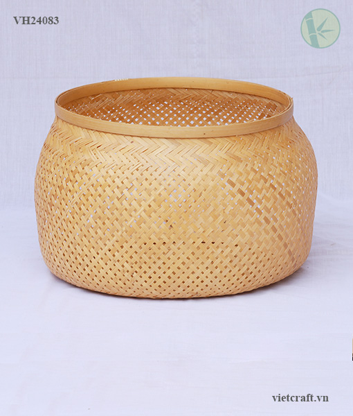 Woven Bamboo Storage Basket – Manufacturer in Vietnam