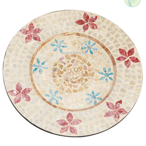 Round Charge Plate Made of MOP from Vietnam