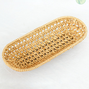 Woven Rattan Tray – Handmade in Vietnam
