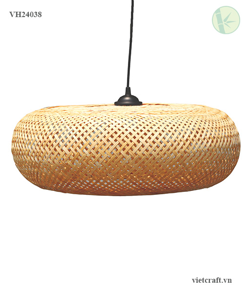 WHOLESALE Hand-Woven Bamboo Pendant Light – Natural Slats & Bohemian Supplier