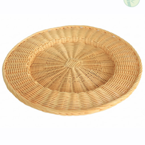 Handwoven Rattan Charger Plate made in Vietnam