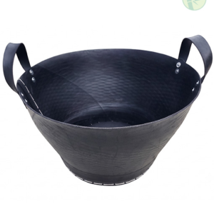 Recycled Tyre Rubber Log Baskets made in Vietnam