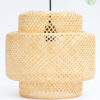 Handcrafted Tiered Bamboo Pendant Light – Eco-Friendly Lighting for Global Wholesalers & Importers